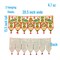 3 Pcs Indian Fabric Door Toran 39 Inch Peacock Shubh Labh Bhandarwal Hanging Valance Traditional Wall Decorative for Window Home Temple Decor Wedding Diwali Navratri Puja Housewarming Decor